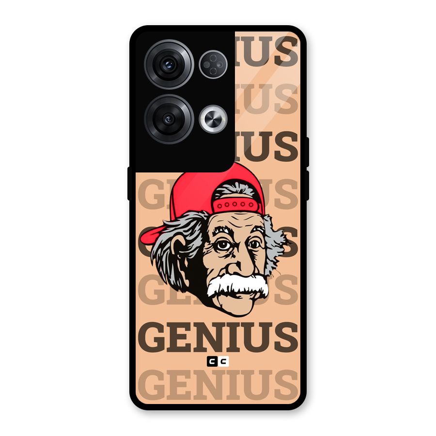 Genious Scientist Glass Back Case for Oppo Reno8 Pro 5G