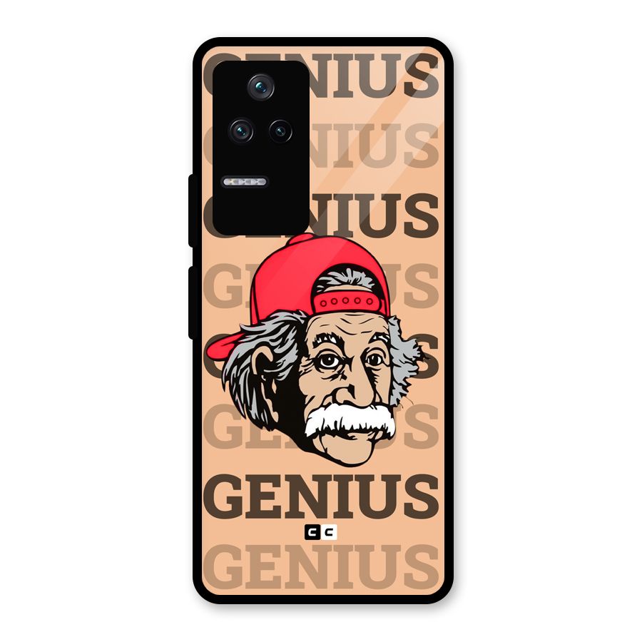 Genious Scientist Glass Back Case for Poco F4 5G