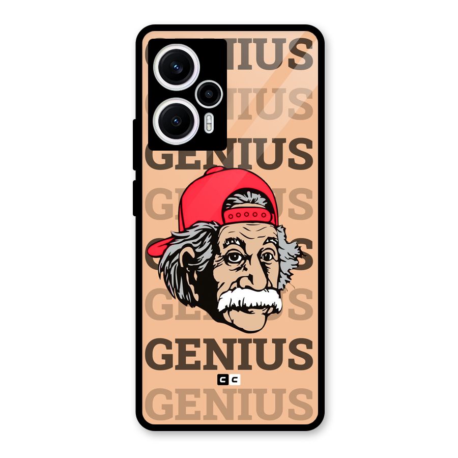 Genious Scientist Glass Back Case for Poco F5