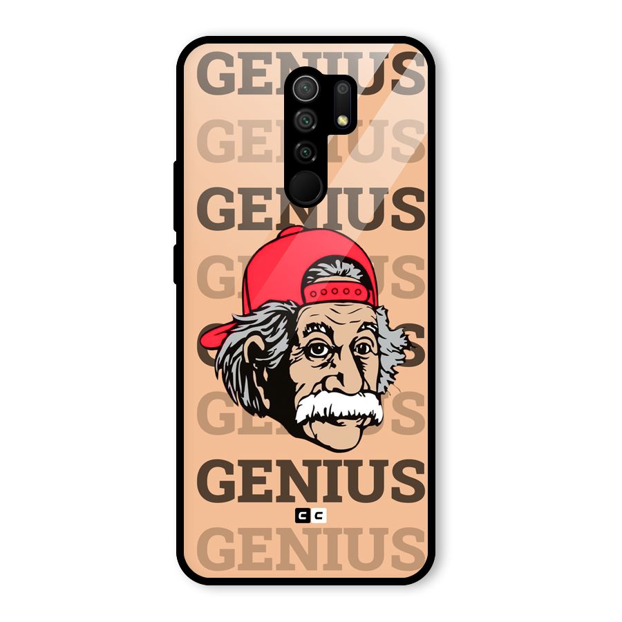 Genious Scientist Glass Back Case for Poco M2
