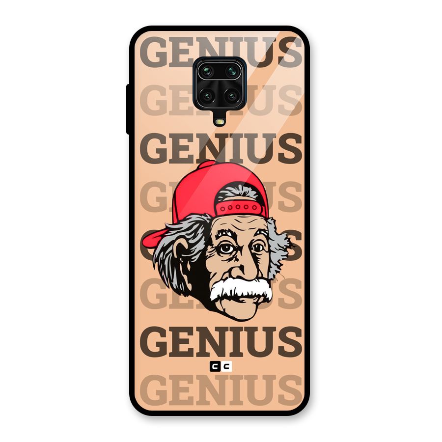 Genious Scientist Glass Back Case for Poco M2 Pro