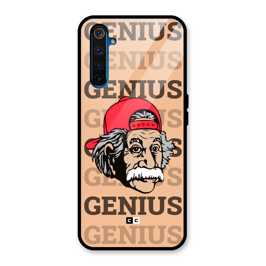 Genious Scientist Glass Back Case for Realme 6 Pro