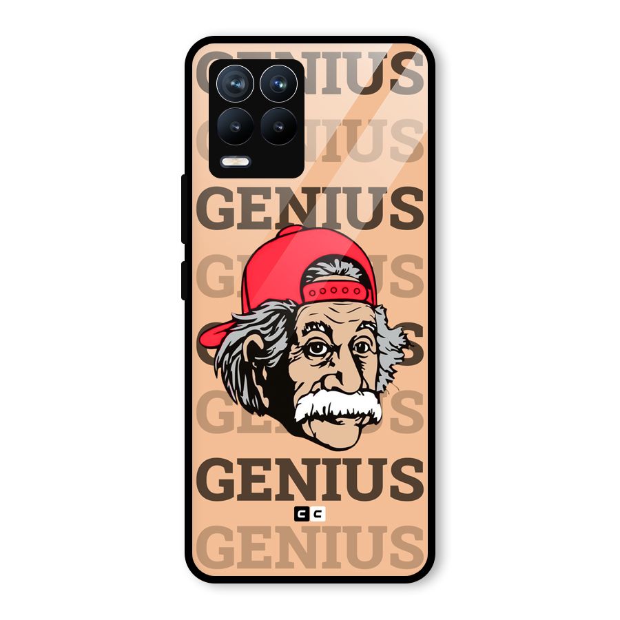Genious Scientist Glass Back Case for Realme 8