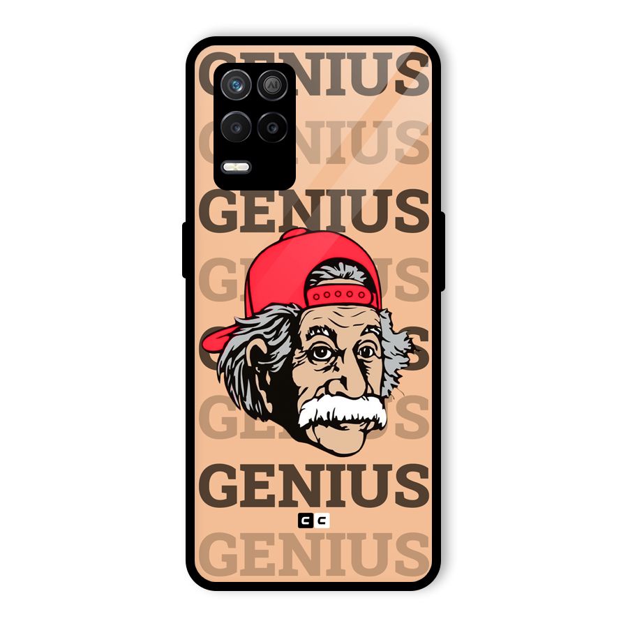 Genious Scientist Glass Back Case for Realme 8s 5G