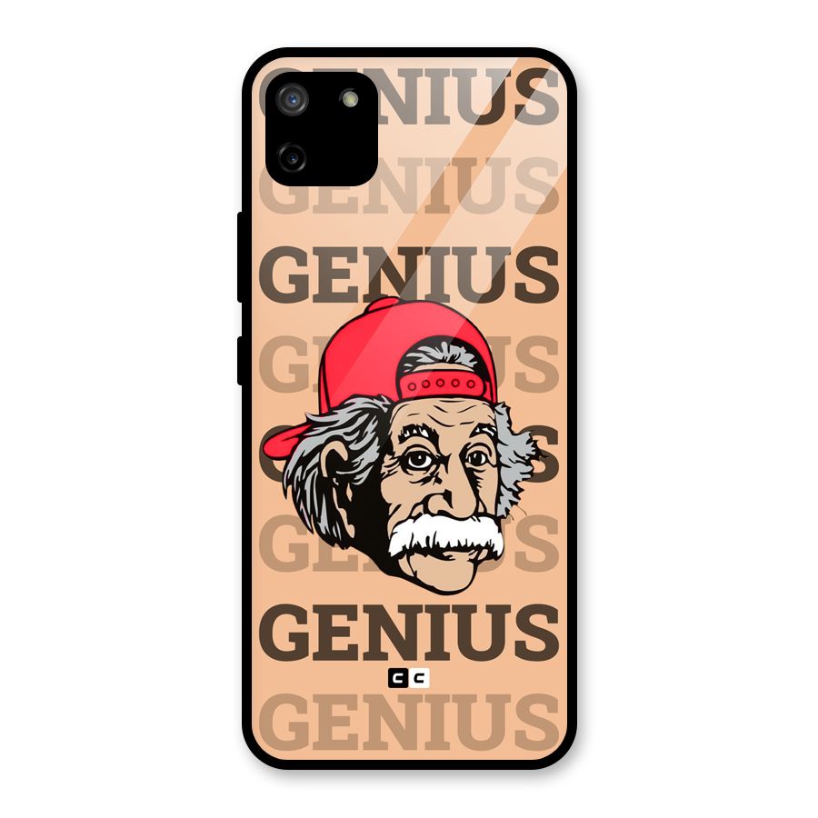 Genious Scientist Glass Back Case for Realme C11