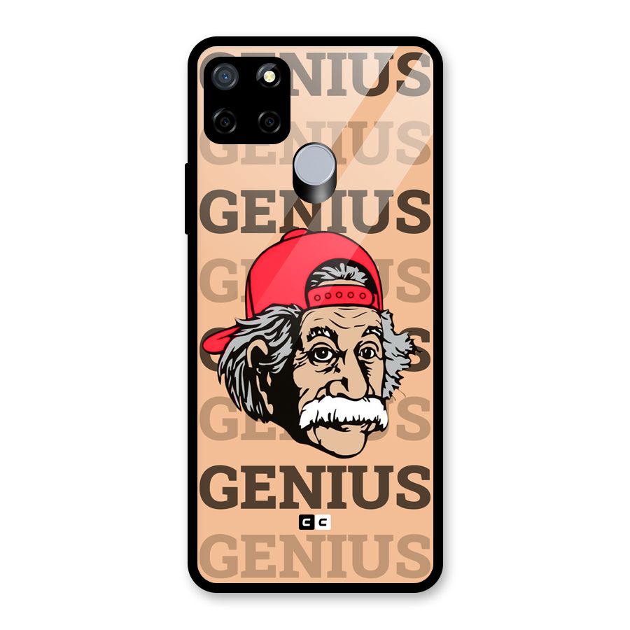 Genious Scientist Glass Back Case for Realme C15
