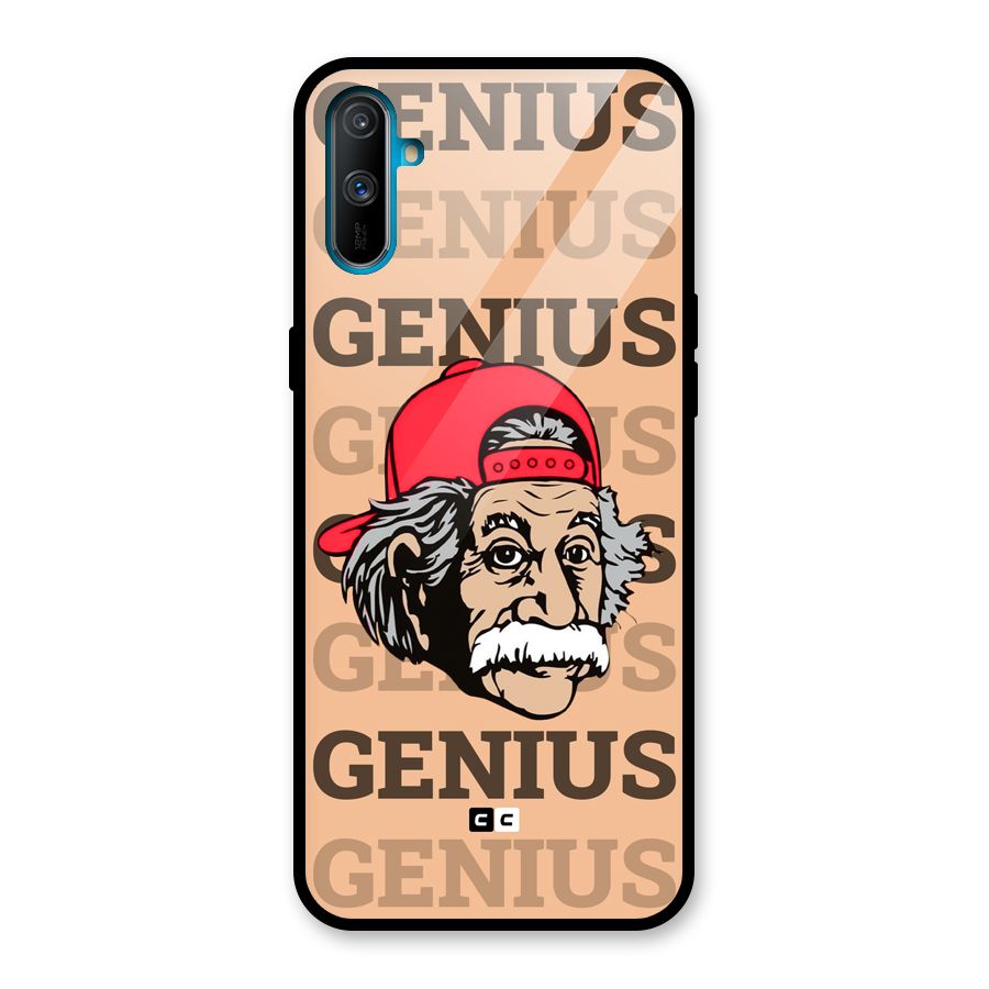 Genious Scientist Glass Back Case for Realme C3