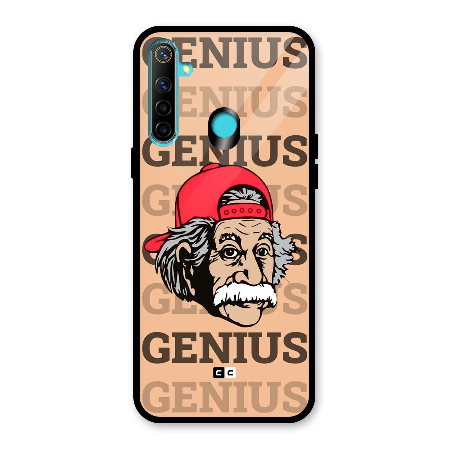 Genious Scientist Glass Back Case for Realme Narzo 10