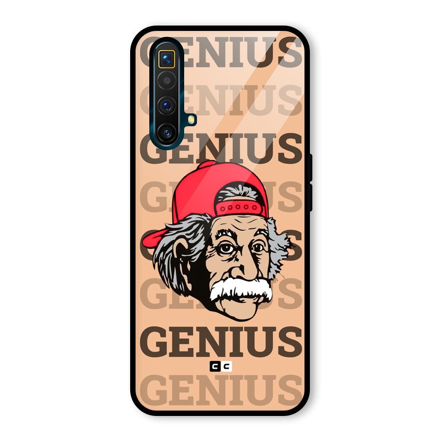 Genious Scientist Glass Back Case for Realme X3