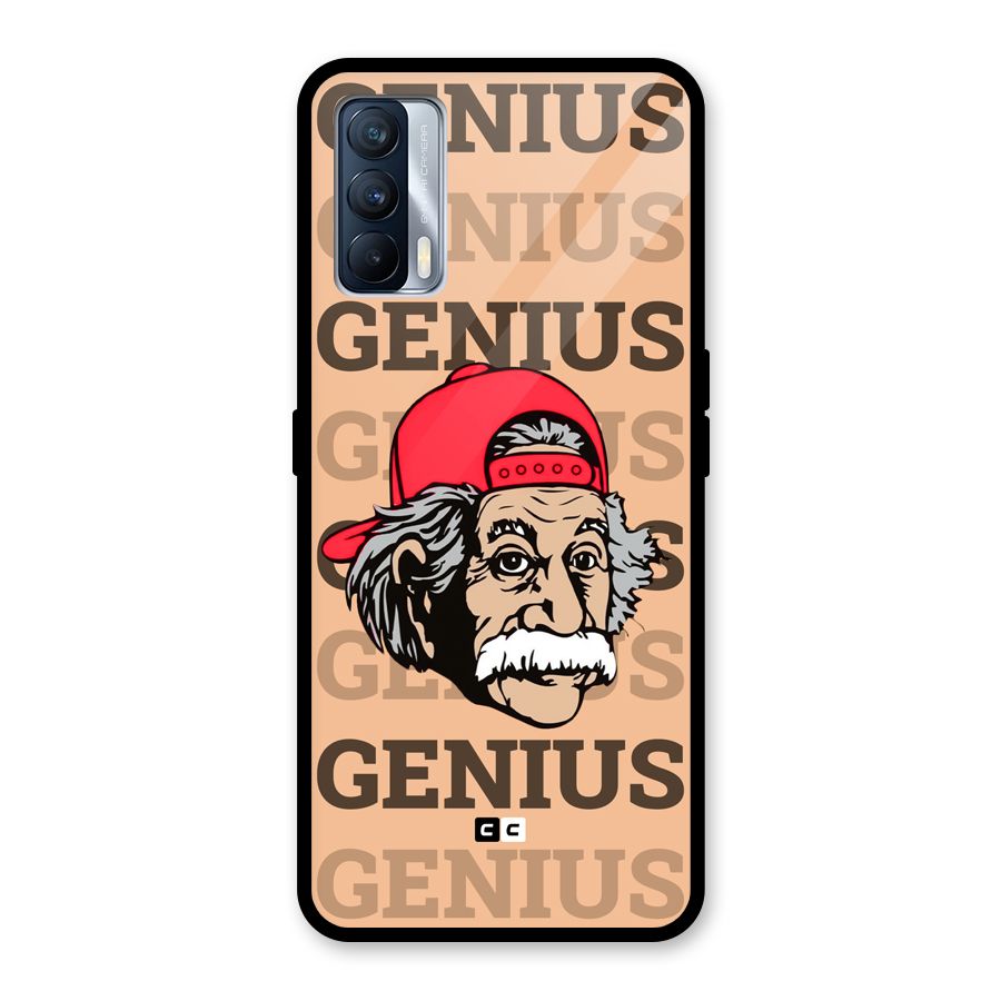Genious Scientist Glass Back Case for Realme X7