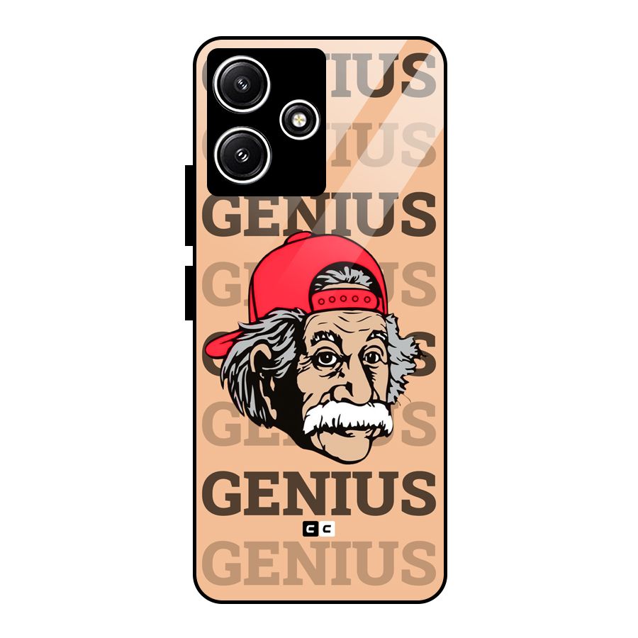 Genious Scientist Glass Back Case for Redmi 12 5G