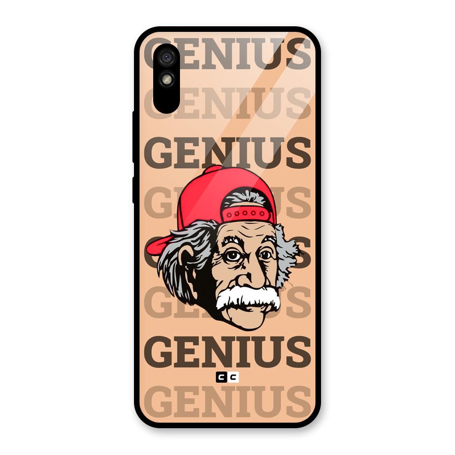 Genious Scientist Glass Back Case for Redmi 9i