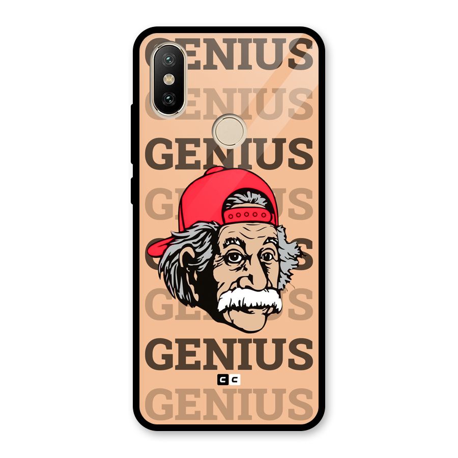 Genious Scientist Glass Back Case for Redmi A2
