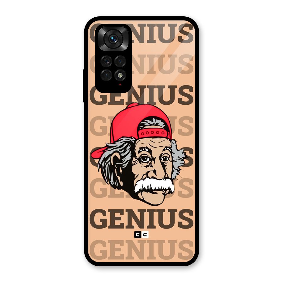 Genious Scientist Glass Back Case for Redmi Note 11S