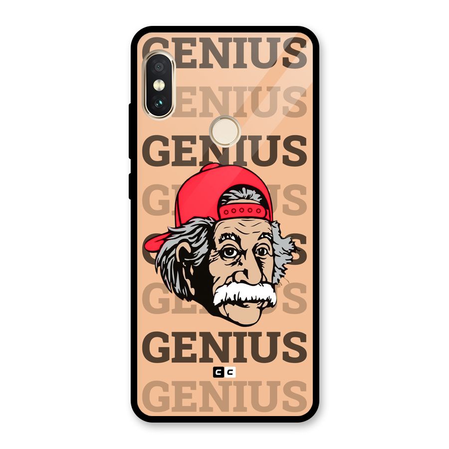 Genious Scientist Glass Back Case for Redmi Note 5 Pro