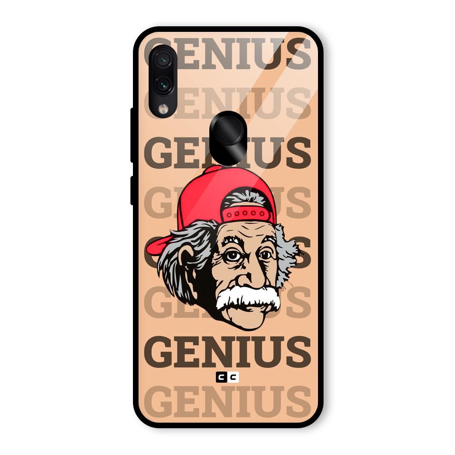 Genious Scientist Glass Back Case for Redmi Note 7S
