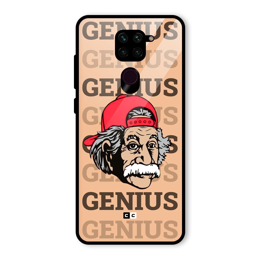 Genious Scientist Glass Back Case for Redmi Note 9