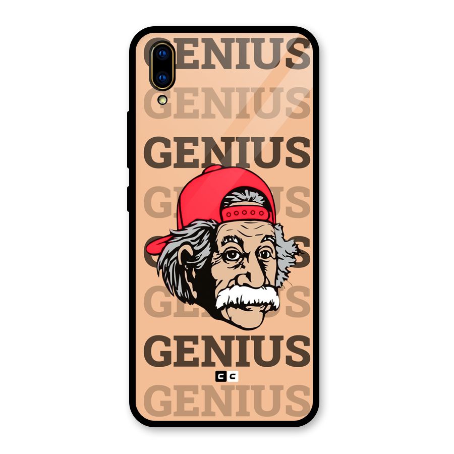 Genious Scientist Glass Back Case for Vivo V11 Pro