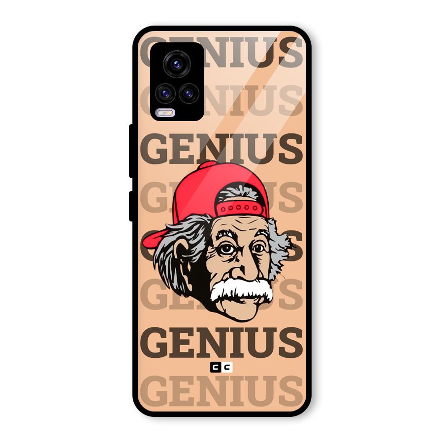 Genious Scientist Glass Back Case for Vivo V20 2021