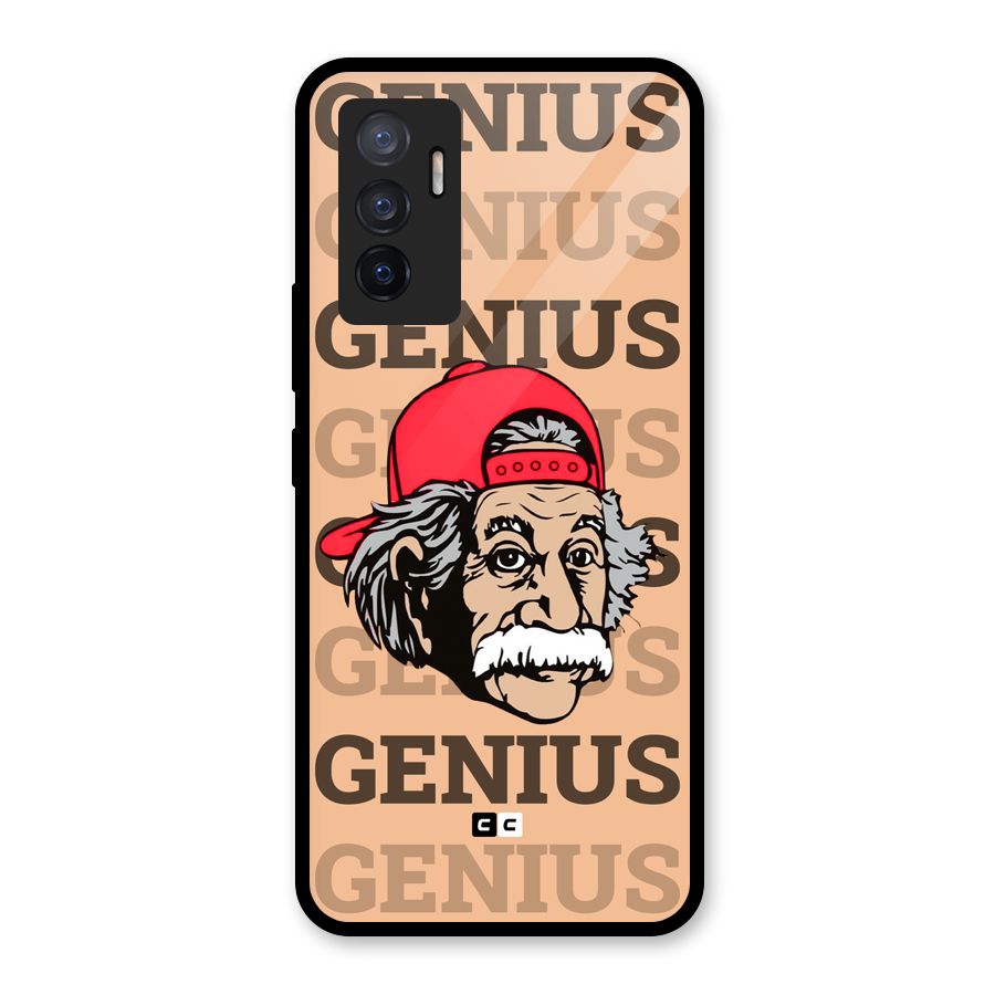 Genious Scientist Glass Back Case for Vivo V23e