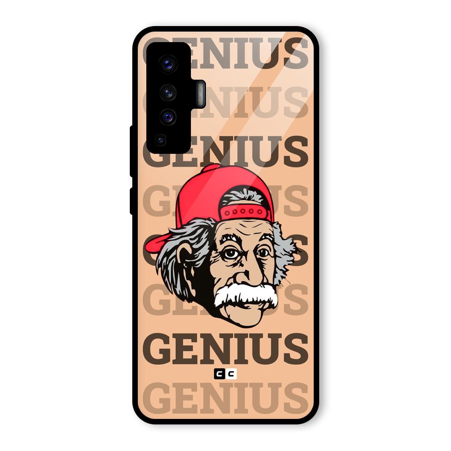 Genious Scientist Glass Back Case for Vivo X50
