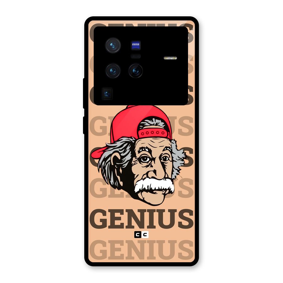 Genious Scientist Glass Back Case for Vivo X80 Pro