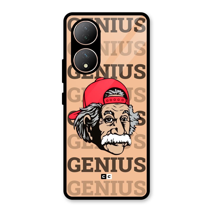 Genious Scientist Glass Back Case for Vivo Y100