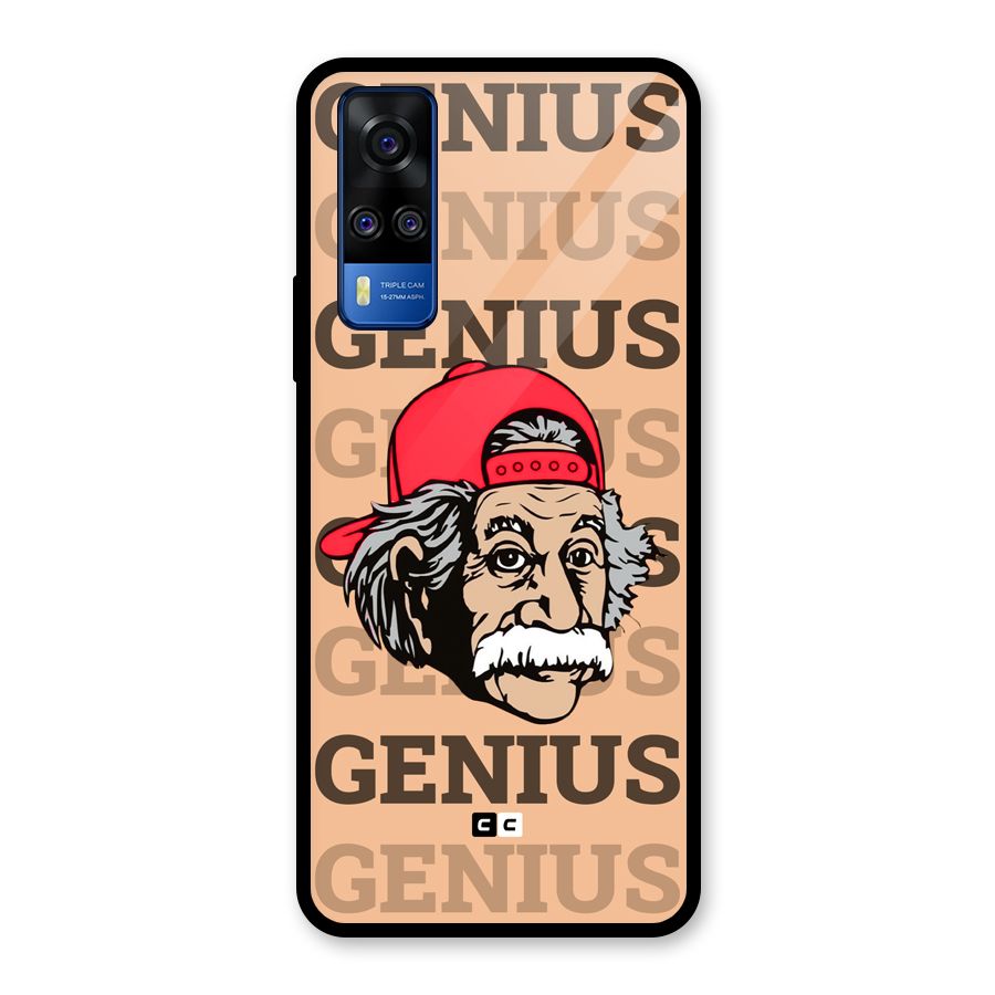 Genious Scientist Glass Back Case for Vivo Y31