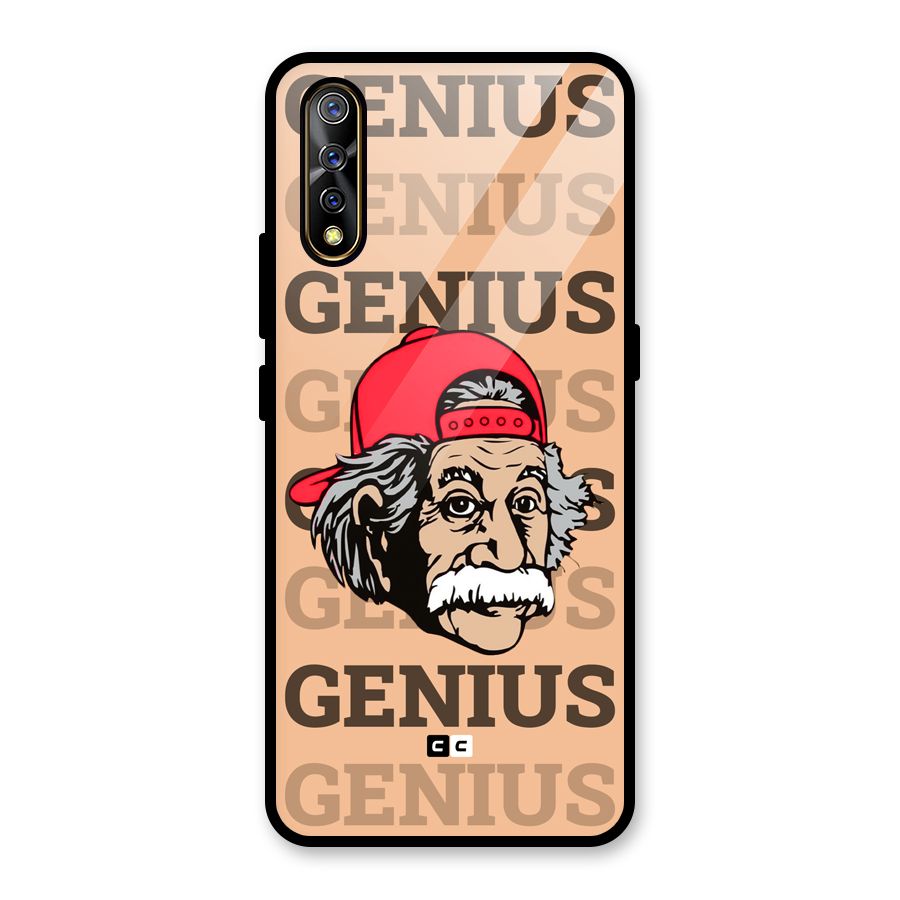 Genious Scientist Glass Back Case for Vivo Z1x
