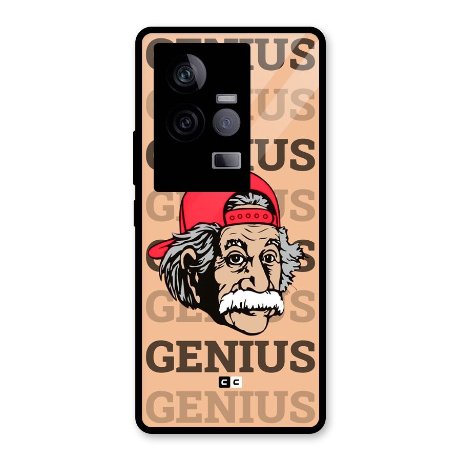 Genious Scientist Glass Back Case for Vivo iQOO 11 5G