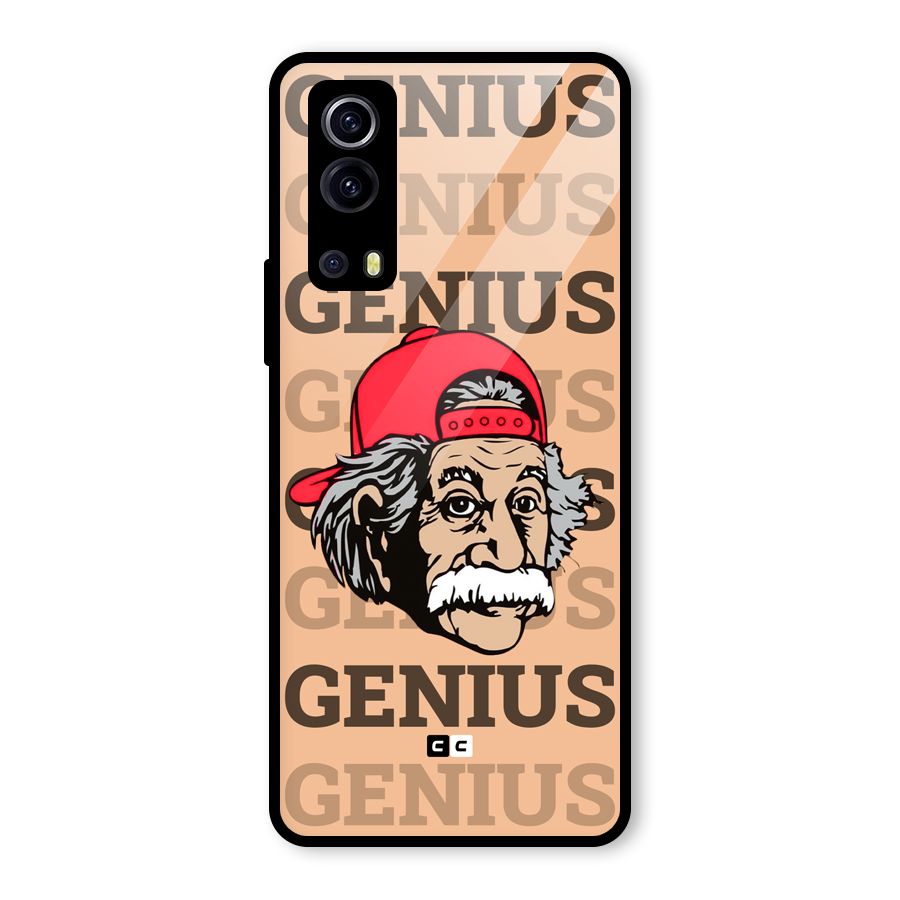 Genious Scientist Glass Back Case for Vivo iQOO Z3