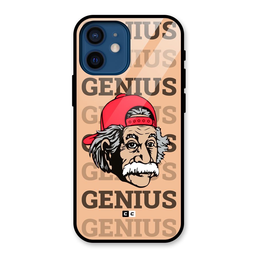 Genious Scientist Glass Back Case for iPhone 12 Mini