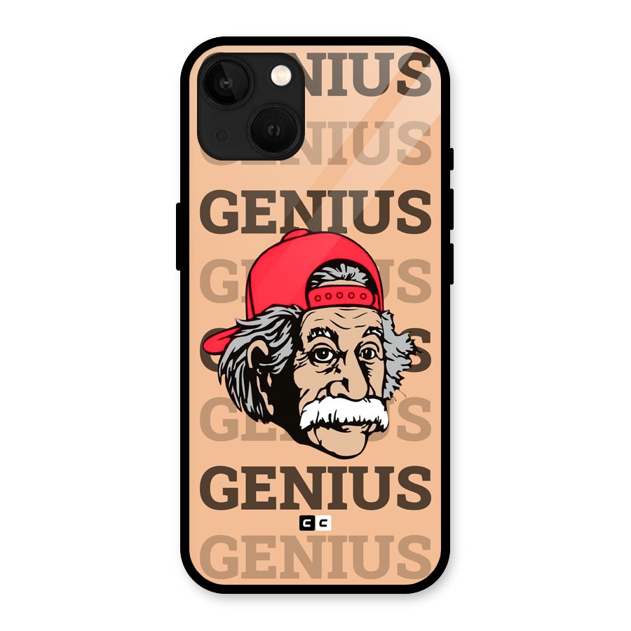 Genious Scientist Glass Back Case for iPhone 13