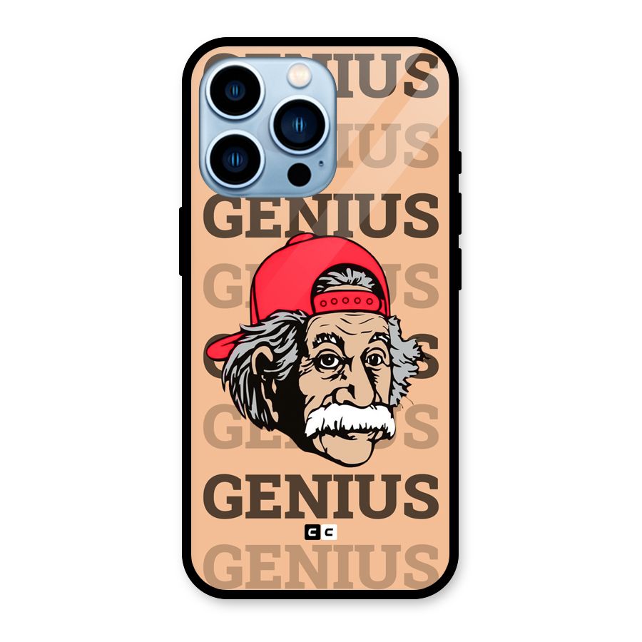 Genious Scientist Glass Back Case for iPhone 13 Pro
