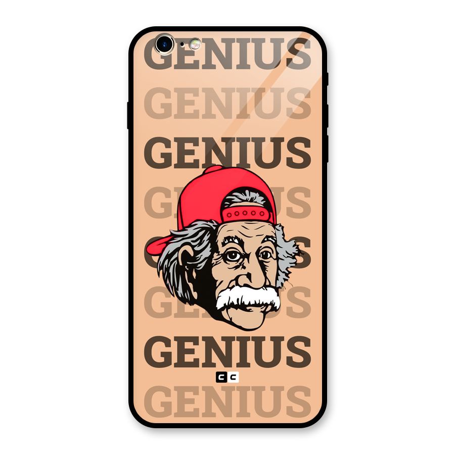 Genious Scientist Glass Back Case for iPhone 6 Plus 6S Plus