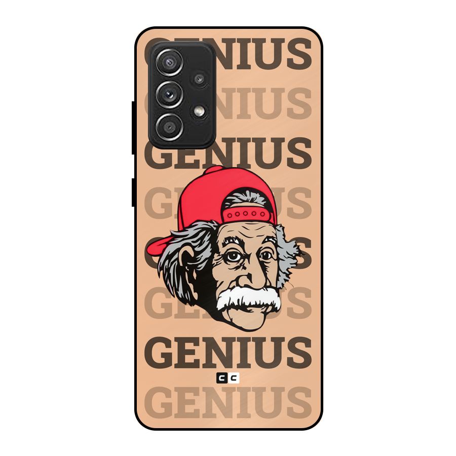 Genious Scientist Metal Back Case for Galaxy A52
