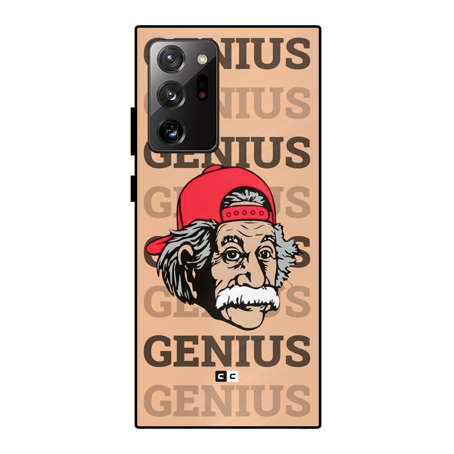 Genious Scientist Metal Back Case for Galaxy Note 20 Ultra 5G