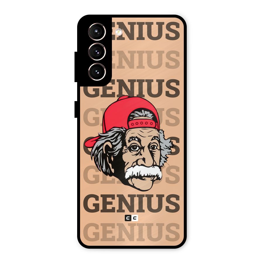 Genious Scientist Metal Back Case for Galaxy S21 5G