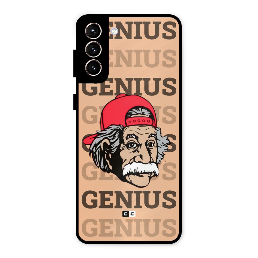 Genious Scientist Metal Back Case for Galaxy S21 Plus
