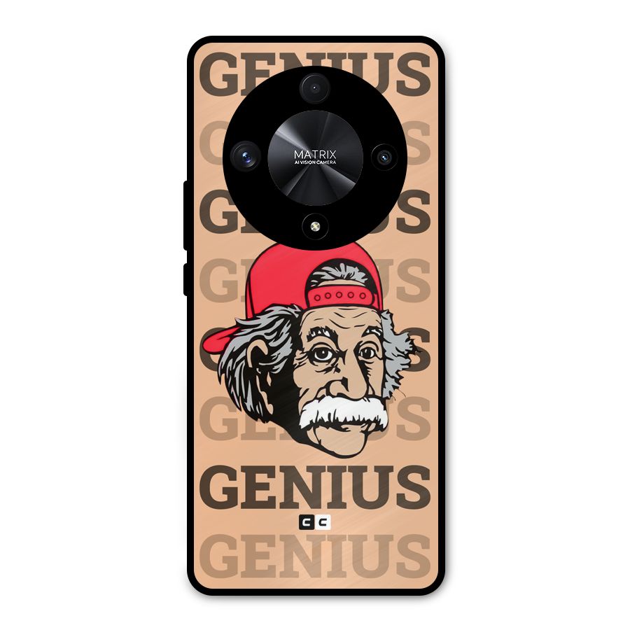 Genious Scientist Metal Back Case for Honor X9b