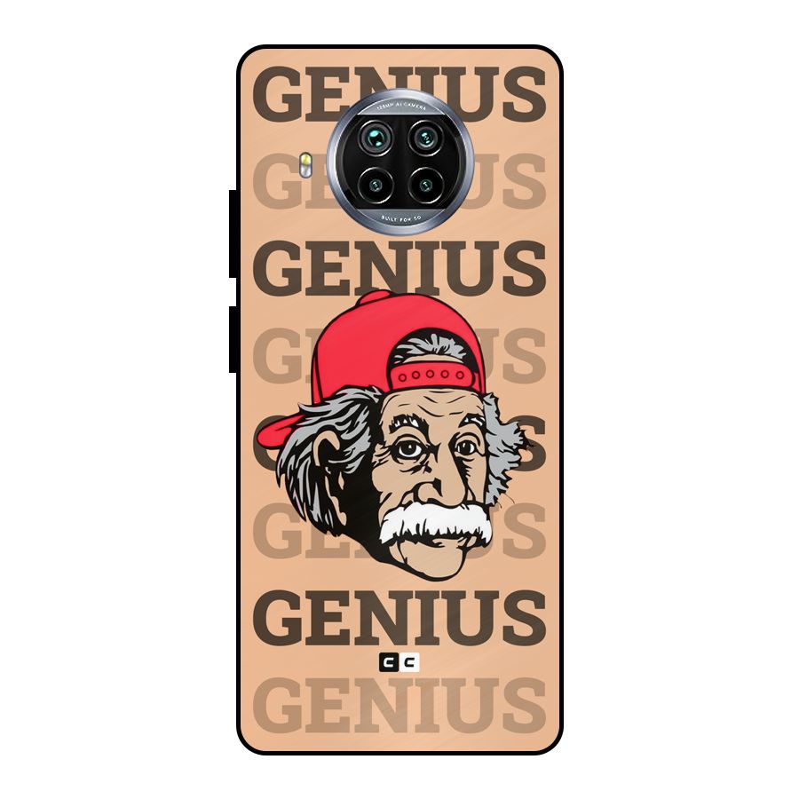Genious Scientist Metal Back Case for Mi 10i