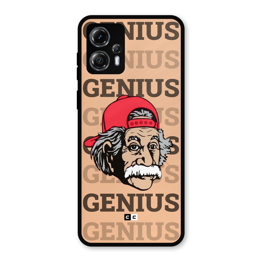 Genious Scientist Metal Back Case for Moto G13