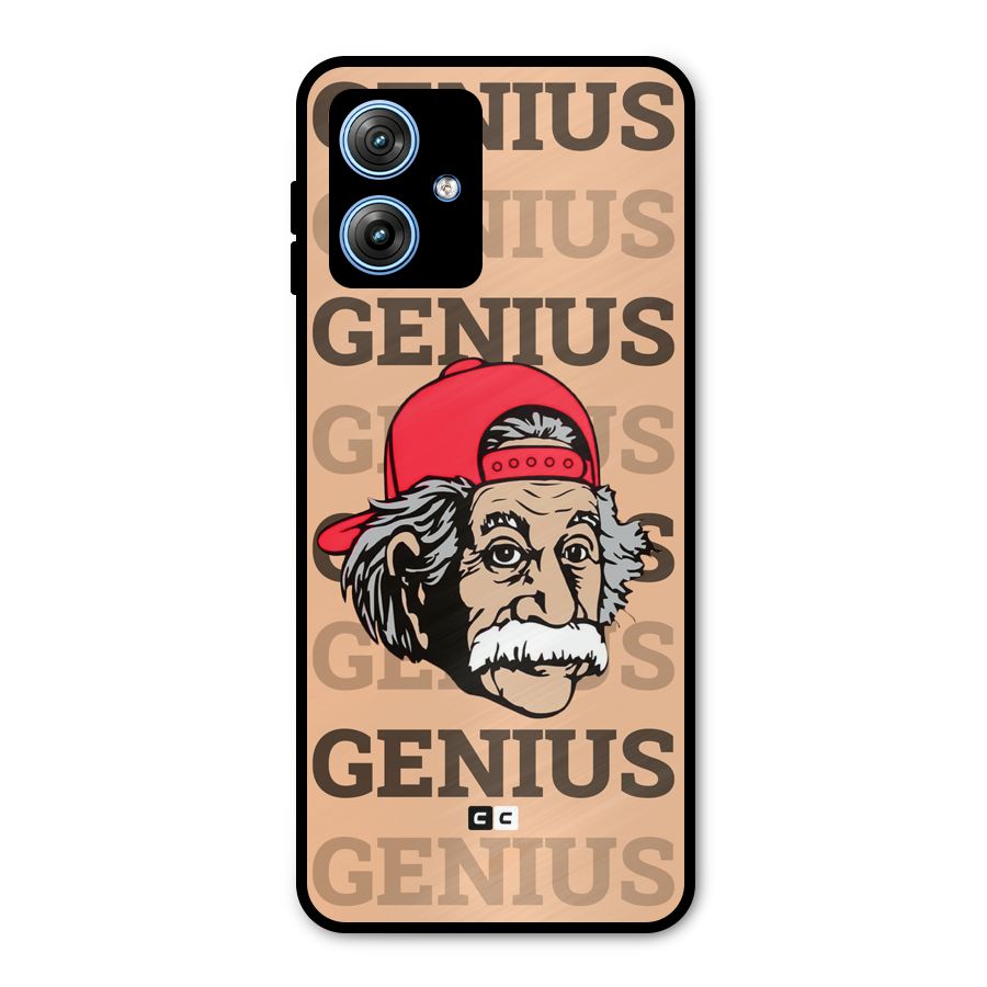 Genious Scientist Metal Back Case for Moto G54