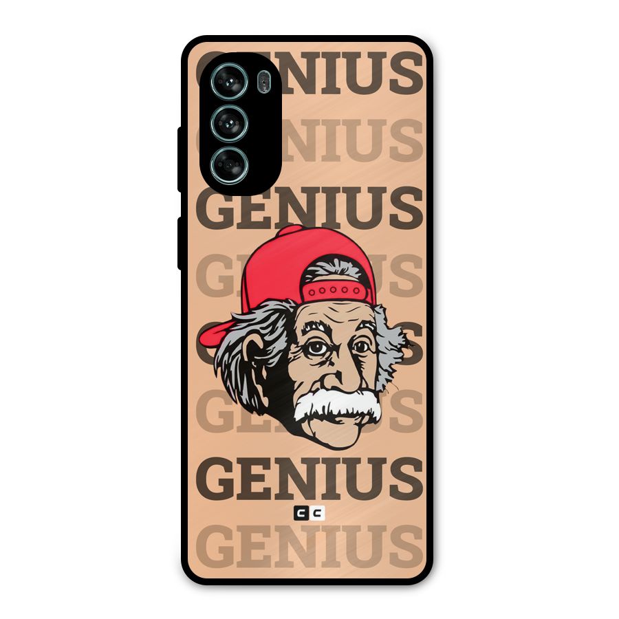 Genious Scientist Metal Back Case for Moto G62