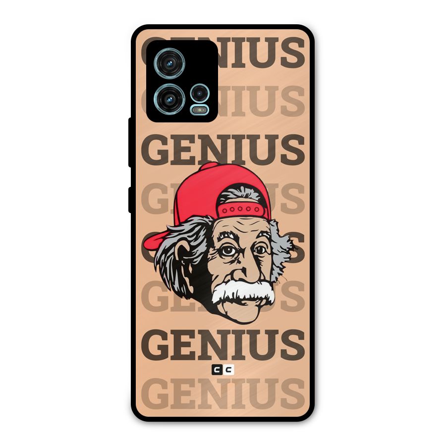 Genious Scientist Metal Back Case for Moto G72