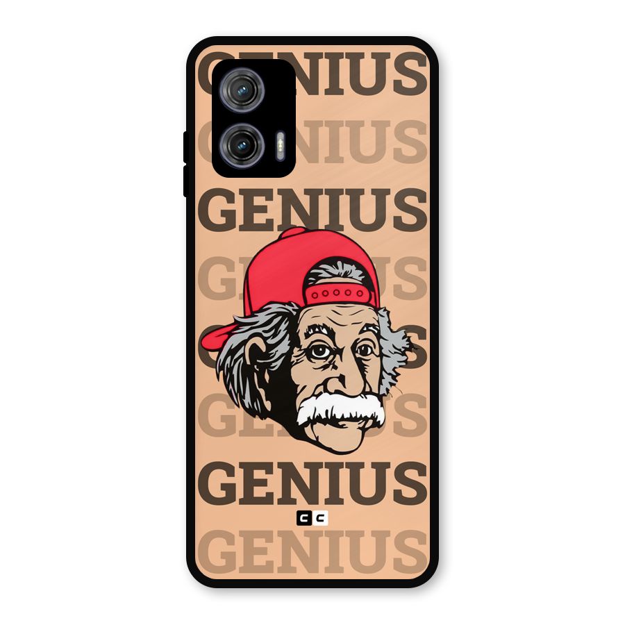 Genious Scientist Metal Back Case for Moto G73