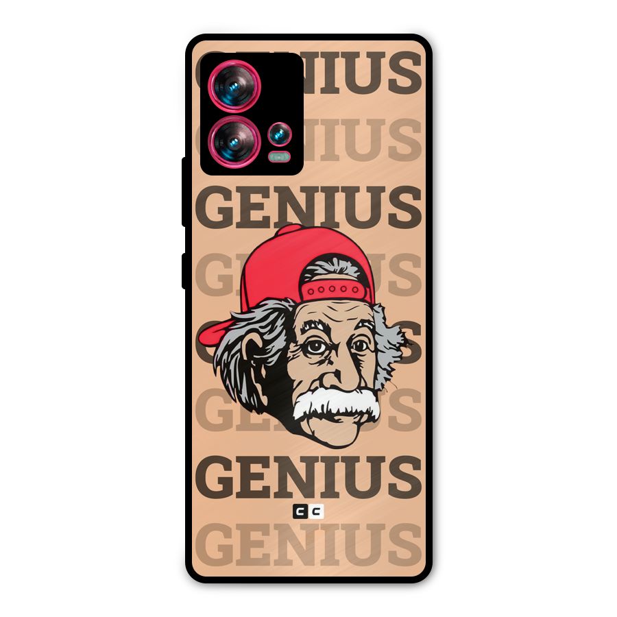 Genious Scientist Metal Back Case for Motorola Edge 30 Fusion