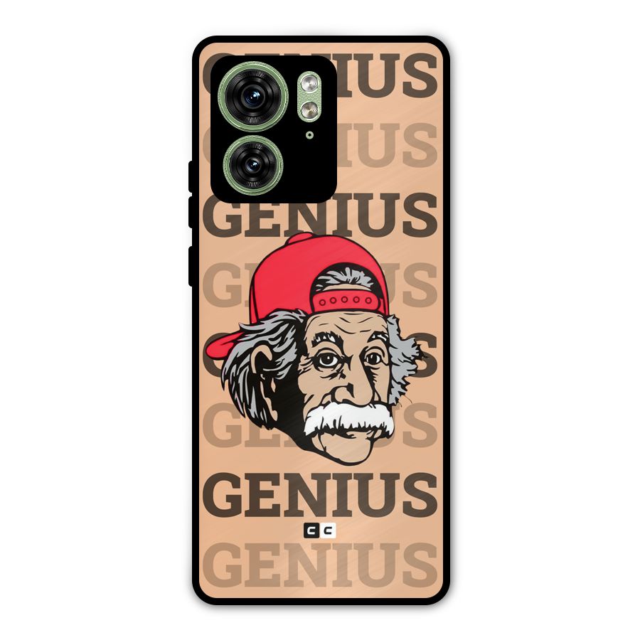 Genious Scientist Metal Back Case for Motorola Edge 40 5G