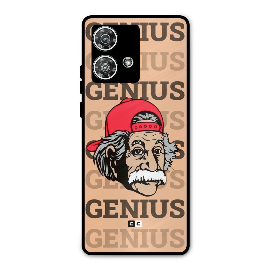 Genious Scientist Metal Back Case for Motorola Edge 40 Neo