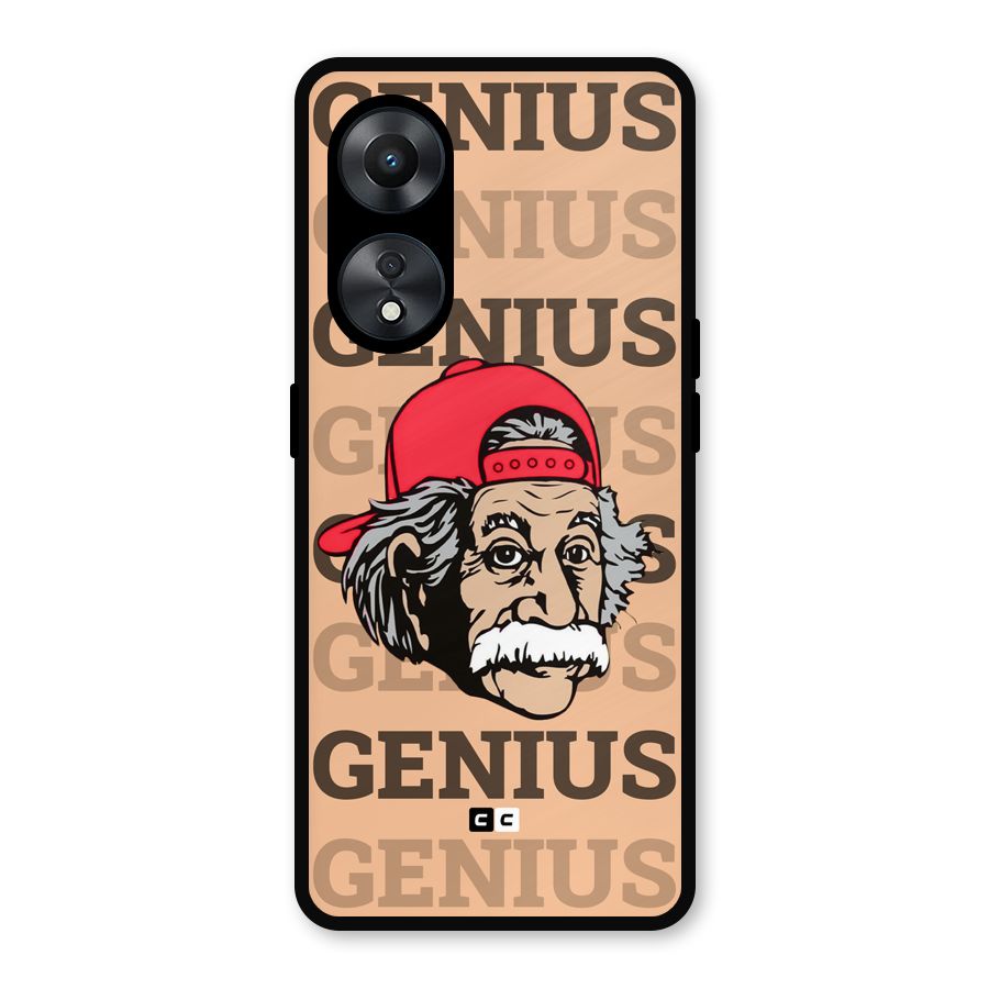 Genious Scientist Metal Back Case for Oppo A78